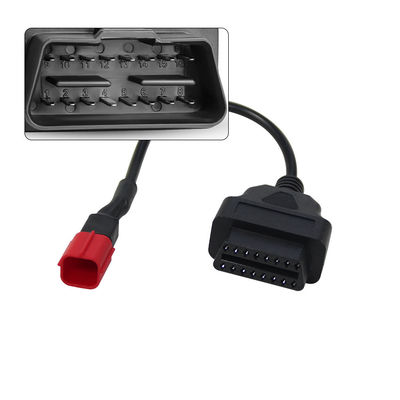 Motorcycle OBD1 to OBD2 Adapter Cable 6 Pin OBD Diagnostic Cable Lunghezza personalizzata
