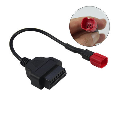 Motorcycle OBD1 to OBD2 Adapter Cable 6 Pin OBD Diagnostic Cable Lunghezza personalizzata