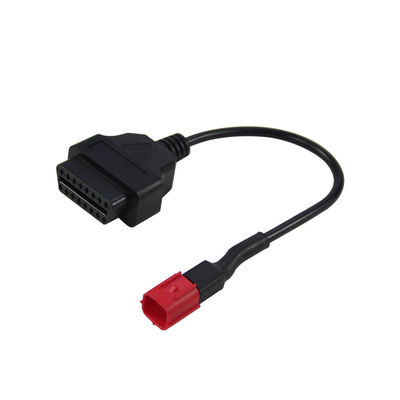 Motorcycle OBD1 to OBD2 Adapter Cable 6 Pin OBD Diagnostic Cable Lunghezza personalizzata