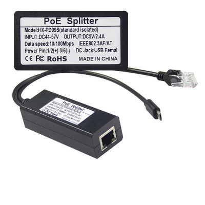 12v 2a Tipo C e LAN Port RJ 45 Collegare USB Poe Splitter per Power Over Ethernet