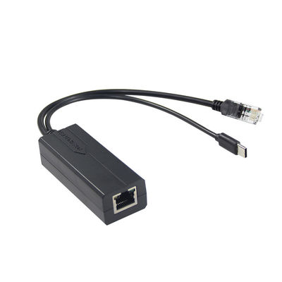 12v 2a Tipo C e LAN Port RJ 45 Collegare USB Poe Splitter per Power Over Ethernet