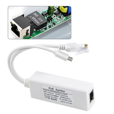 100-240V AC 50/60Hz POE Splitter 10/100Mbps 48V a 24V/12V/9V/5V per il router WIFI