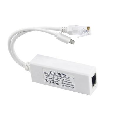 48V a 12V PoE Splitter Injector Trasmissione rapida dei dati per telecamere e telefoni IP
