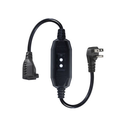 GFCI NEMA 515P a 515R Corde di estensione impermeabile a presa di guasto IP54