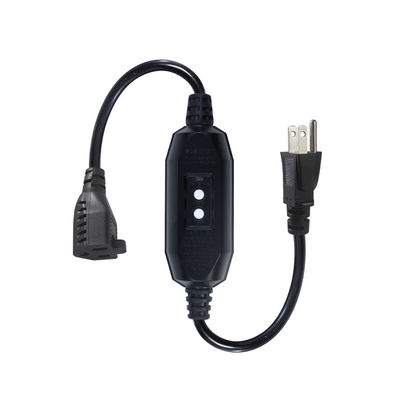 GFCI NEMA 515P a 515R Corde di estensione impermeabile a presa di guasto IP54