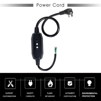 20 Amperi di carico pesante auto GFCI plug NEMA 515P maschio a 515R femmina cavo di estensione
