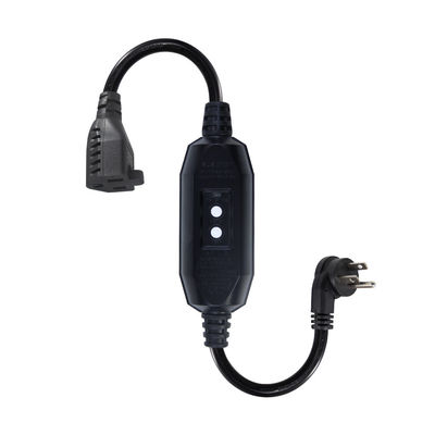 Angolo di estensione America 3Prong NEMA 5-15P a 515R GFCI Cable di alimentazione 20A