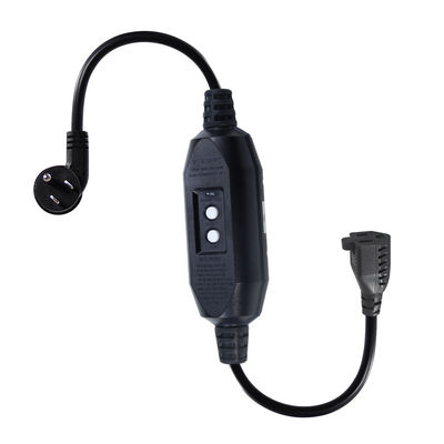 Angolo di estensione America 3Prong NEMA 5-15P a 515R GFCI Cable di alimentazione 20A