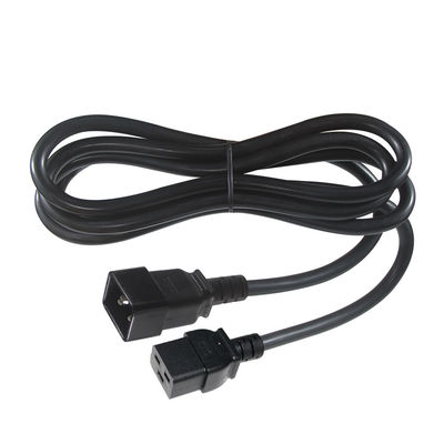 2Xc19 Plug 20A Pdu 15A 250V 14 Awg a C20 cavo di alimentazione