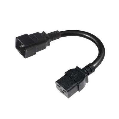 2Xc19 Plug 20A Pdu 15A 250V 14 Awg a C20 cavo di alimentazione