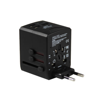 Approvato Multi Plug 4 in 1 Adapter di alimentazione USA UE UK AU Plug Travel Charger