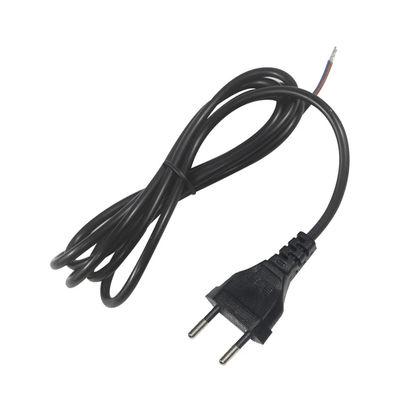VDE Approvato UE 2 Pin a IEC C7 C8 Cordone di alimentazione per computer portatili 1.5m