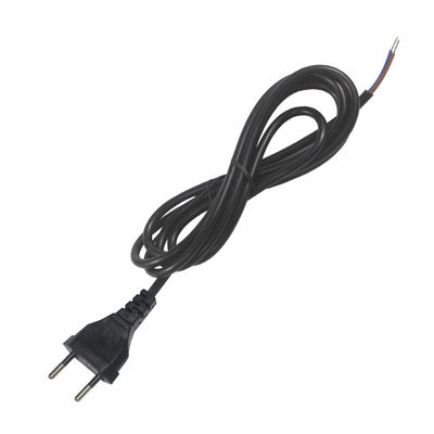 VDE Approvato UE 2 Pin a IEC C7 C8 Cordone di alimentazione per computer portatili 1.5m