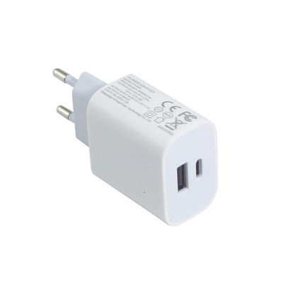 1A +1C Caricabatterie europee per telefono 18W 20W Adapter di viaggio OEM/ODM