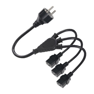 Estensione Schuko Plug To 3X C19 Female Socket 16A Eu Power Cord Con Approvato