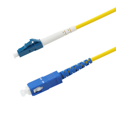 Om1 Ottico Apc To Lc Upc Fibra Ottica Patch Cord Sc Simplex Sc-Lc-Sm 3.0Mm