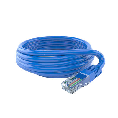 8P6C Cat6 Lan Cable Ethernet Network Lan Cable con connettore RJ45 8P8C e giacca in PVC