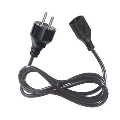 Eu 3Pin Schuko Male Plug Cee 77 PC Fornitura per l'allineatore per capelli Pannello montato Iec C14 Blocco