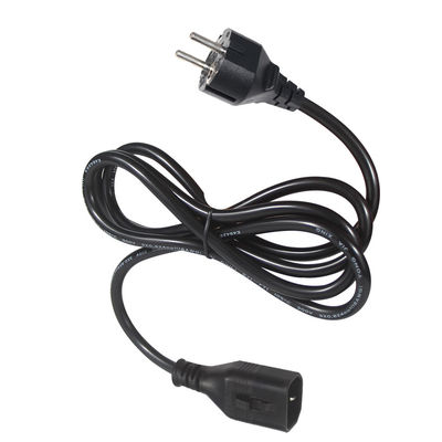 Eu 3Pin Schuko Male Plug Cee 77 PC Fornitura per l'allineatore per capelli Pannello montato Iec C14 Blocco