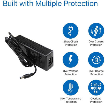 54V 1.3A Commutazione del portatile Jack 55Mmx21mm Dc Adaptore di alimentazione Input 100-240V Ac 50-60Hz