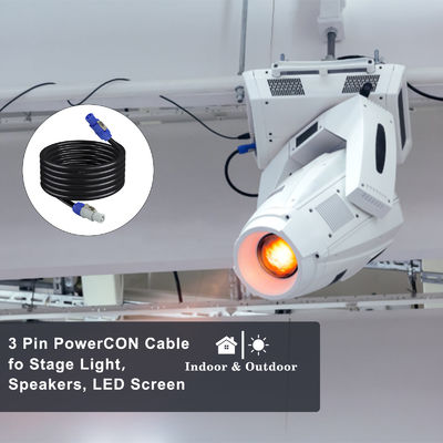 NAC3FCA maschio a NAC3FCB maschio cavo di alimentazione elettrica IP56 20A PowerCon connettore