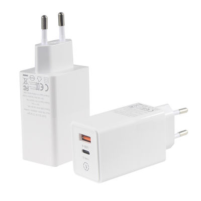 Laptop QC Tipo C Dual PD Charger 65W Output 15V 3A per ricarica rapida Adapter di viaggio