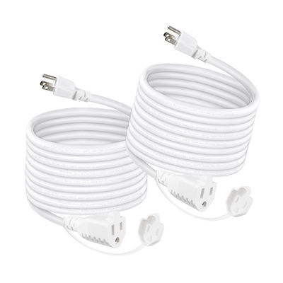 Sjt Ac Cord Heavy Duty Computer Television Power Plug NEMA 5-15p Corde di estensione