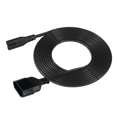 2ft VDE EU 2pin Focket femminile a IEC 60320 C7 Extension Cord