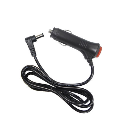 15A Fuse Cigarette Lighter Estensione verso l'angolo destro DC 2.1MM Jack Cigar Cable