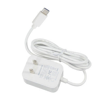 Caricabatterie USB-C da 12V per la ricarica rapida da 36W di tipo C fine Nord America Lunghezza 1,2M e ingresso AC 100-240V