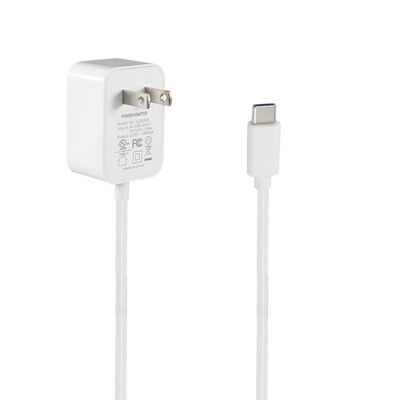 Caricabatterie USB-C da 12V per la ricarica rapida da 36W di tipo C fine Nord America Lunghezza 1,2M e ingresso AC 100-240V
