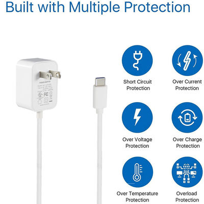 Approvato 12V 3A Tipo C Adapter America Plug 36W Caricabatterie USB-C Output 12V/3A OEM/ODM Può essere