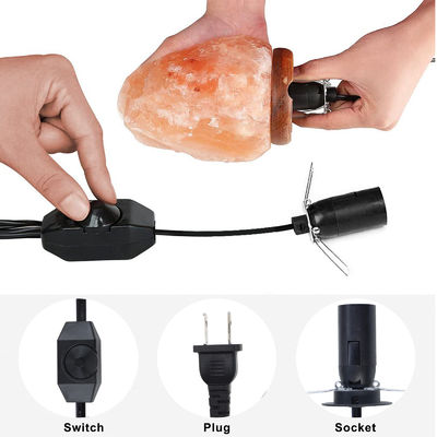 Lampada di ricambio con interruttore in linea Dimmer Us 2 Prong Ac Usa Cordone di alimentazione