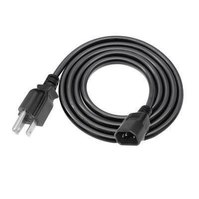 US Nema 515P a C14 Cordoni di estensione Ac 3 Pin Prong Sjt Svt 16Awg Pvc Usale Cable di alimentazione