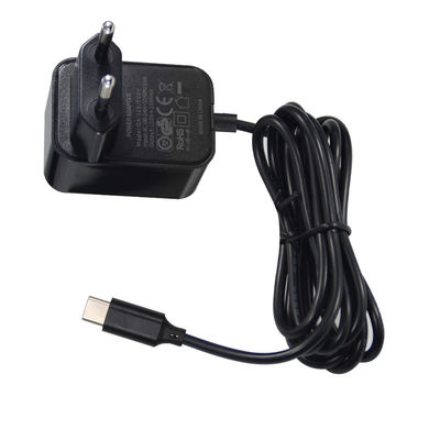 USB C 12V 3A UE Adaptori di alimentazioneSwitching Transformer Universal 3A Adaptore di alimentazione 12V Wall Charger EU 2Pin