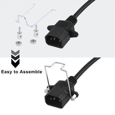 16Awg Nema 515R a Iec320 Iec C14 America Plug Pvc Usa Cordone di alimentazione standard