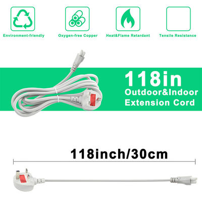 Corde di alimentazione C5 a 3 pin per computer con IEC C5 femminile