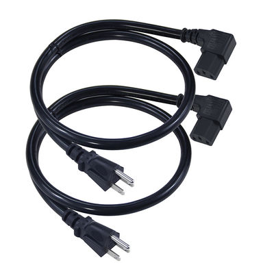 Us Ac 14 Awg Heavy Duty Nero Nema 515P To Iec320 C13 3 Ft Apparecchio per la casa