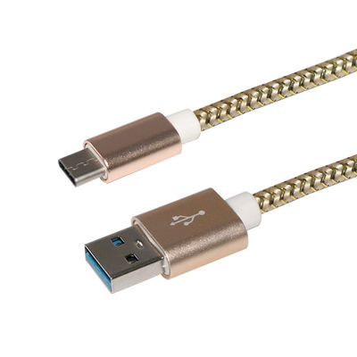 Tipo di protezione da sovraccorrenza USB To c 3.0 Cavo dati USB Tipo C 5Gbps Alta velocità 3A ricarica rapida Sovracorrente per ingrosso