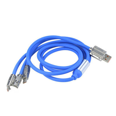 Cavo di ricarica USB 3-in-1 certificato CE con ricarica rapida 15W