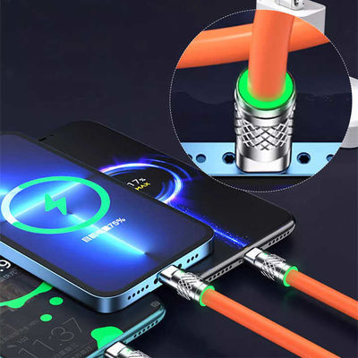 Cavo di ricarica USB 3-in-1 certificato CE con ricarica rapida 15W