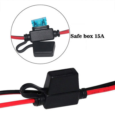 Sae Cable di estensione del cavo di ricarica con 12v on off Switch 14awg to Alligator Clip 2pin Quick Battery Battery Clamps