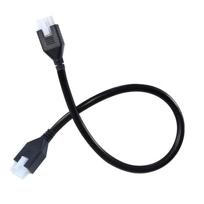 Cable terminale a doppio terminale con connettore a 8 pin resistente alle alte temperature con contatti placcati d'oro per imbracature automobilistiche