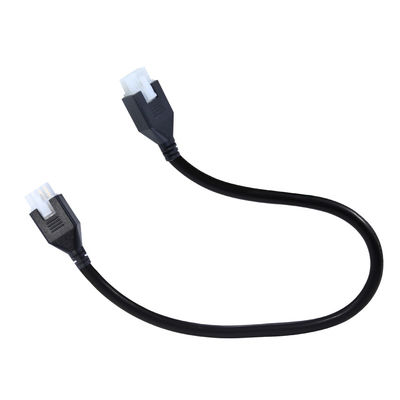Cable terminale a doppio terminale con connettore a 8 pin resistente alle alte temperature con contatti placcati d'oro per imbracature automobilistiche