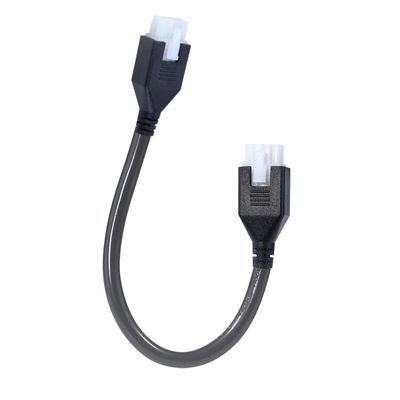Cable terminale a doppio terminale con connettore a 8 pin resistente alle alte temperature con contatti placcati d'oro per imbracature automobilistiche