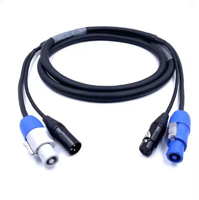 SAC3FCA a SAC3FCB Professional Plus 3 Pin Powercon Dmx Combo Cable Combi Powercon