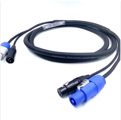 SAC3FCA a SAC3FCB Professional Plus 3 Pin Powercon Dmx Combo Cable Combi Powercon