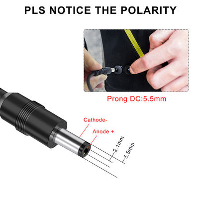 100-240V AC a DC 12V/24V Adaptore per scooter a ricarica rapida con protezione da sovraccarico per scooter elettrici / biciclette elettriche / dispositivi di mobilità