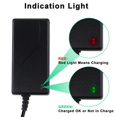 100-240V AC a DC 12V/24V Adaptore per scooter a ricarica rapida con protezione da sovraccarico per scooter elettrici / biciclette elettriche / dispositivi di mobilità
