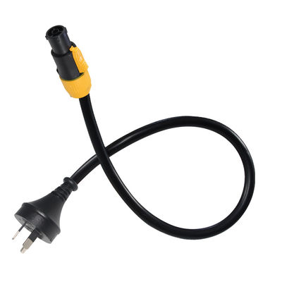 Alta qualità AS/NZS 3112 Certificato XLR3 Female Power Cord 10A 250V Heavy Duty per apparecchiature audio professionali, uso sul palco, DJ Gear